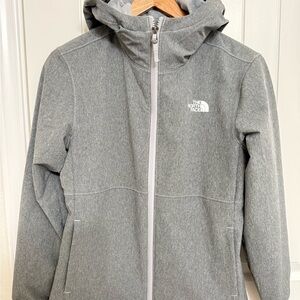 The North Face Gray Hooded Jacket